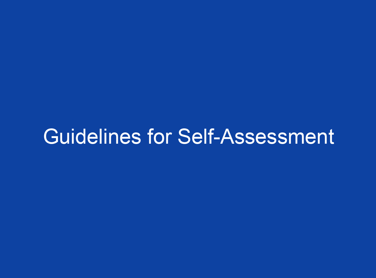 what-are-the-guidelines-for-self-assessment-edupepper