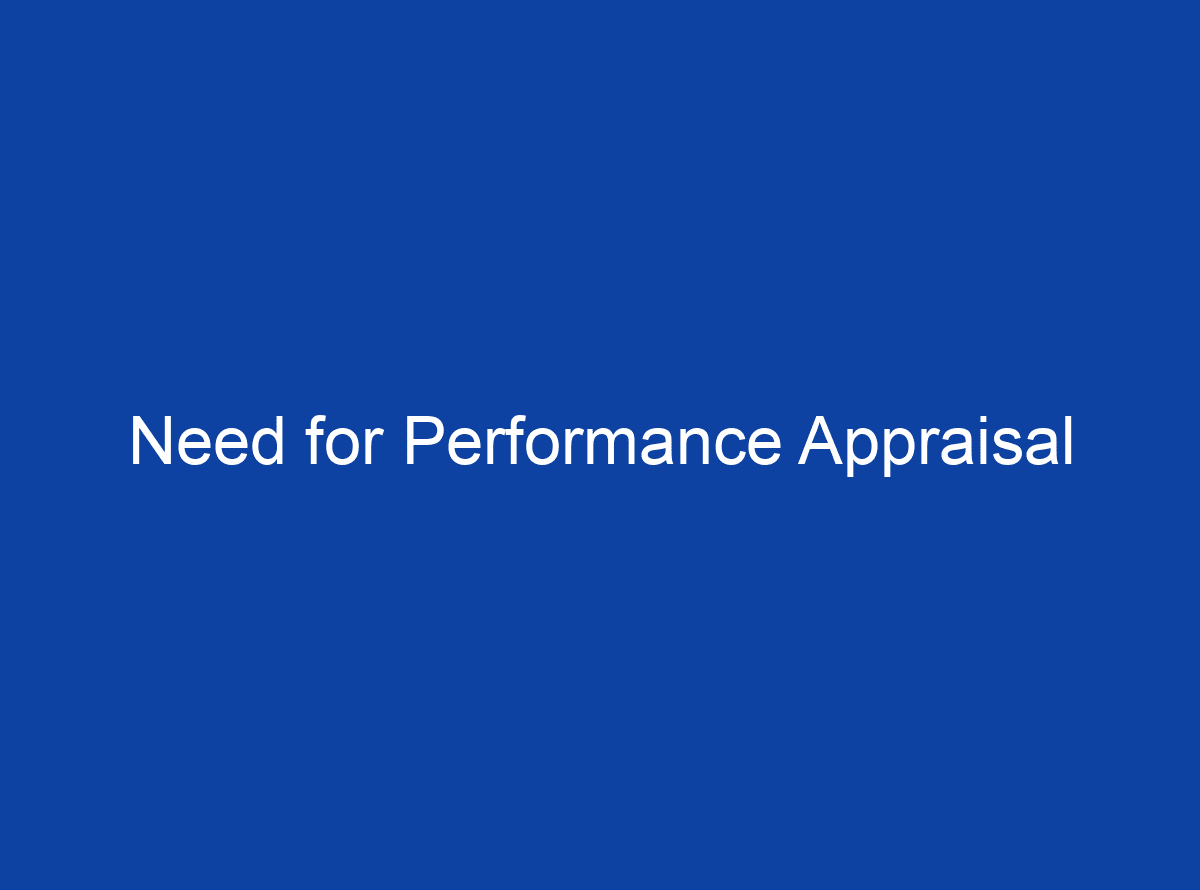 what-is-the-need-for-performance-appraisal-edupepper